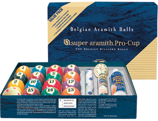 Super Aramith Pro Cup Billiard Balls